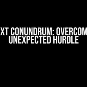 ConvNeXt Conundrum: Overcoming the Unexpected Hurdle